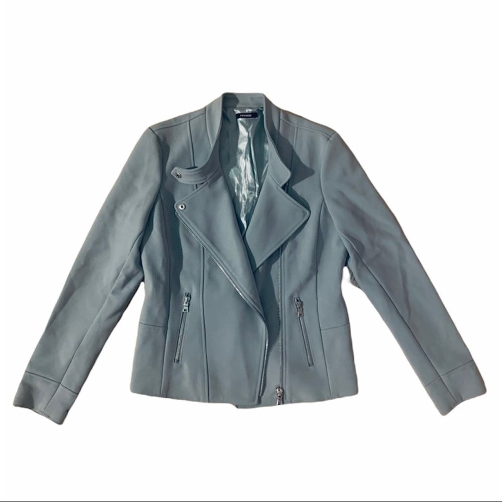 💠 premise nyc asymmetrical moto jacket
